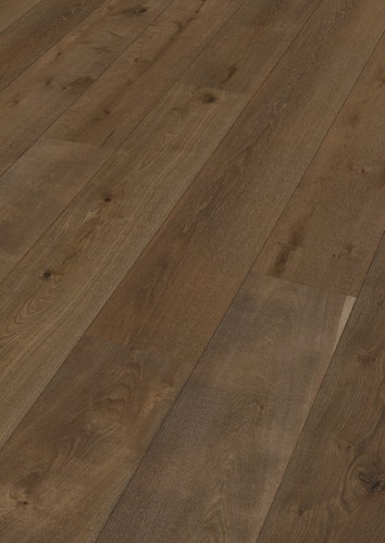 MEISTER Lindura-Holzboden HD 400 (EasyStep SF - B-Ware) | naturgeölt 2200 mm x 270 mm  Eiche authentic olivgrün Vintage-Struktur gebürstet 8903 - 2200 mm - 2. Wahl