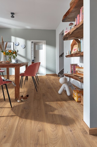 MEISTER Laminatboden MeisterDesign. laminate LD 150 1288 x 198 x 8 mm 07013 Eiche Hazelbrook Porensynchron-Struktur