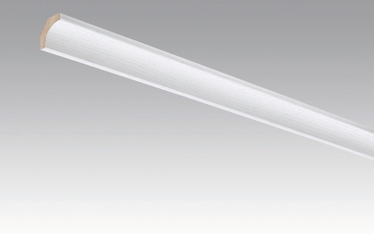 RESTPOSTEN SALE MEISTER Hohlkehlleiste 22/22 mm Classic-Weiß 087 - 2380 mm