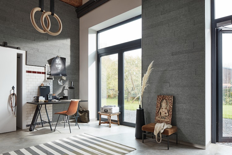 HANDMUSTER MeisterWerke MeisterPaneele. style SP 800 Filz / basaltgrau 4502