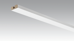 MEISTER Meistercell-ummantelte Profile Vierkant-Deckenabschlussleiste 2380 x 15 x 40 mm 20095 Warm fineline