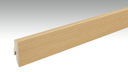 Vorschaubild MEISTER Laminatfolien-ummantelte Profile Fußleiste Profil 3 PK 2380 x 60 x 20 mm 07127 Ufereiche honig