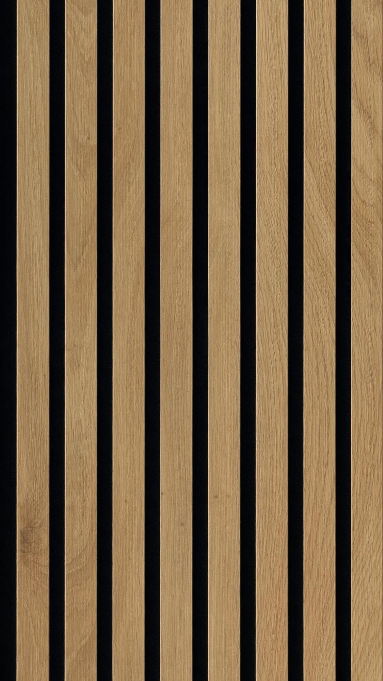 MEISTER Akustikpaneele Acoustic Sense AUTHENTIC 2600 x 330 x 20 mm 20113 Eiche natur