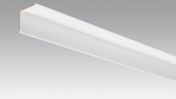 MEISTER Meistercell-ummantelte Profile Faltleiste groß 2380 x 35 x 3,5 mm 20103 Softwood weiß