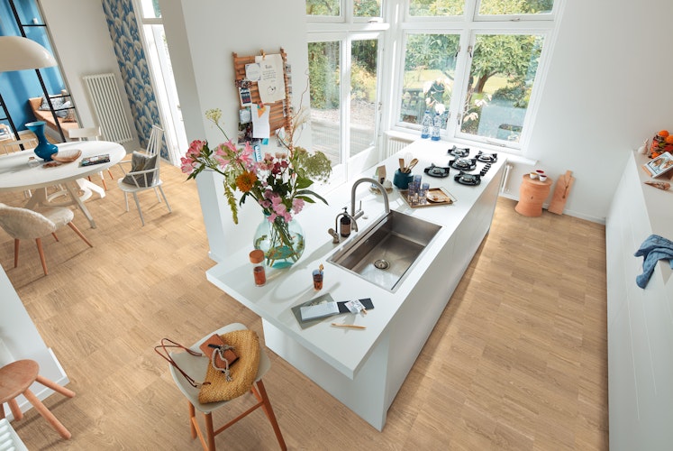 MEISTER Laminatboden MeisterDesign. laminate LC 55 S 1288 x 198 x 8,5 mm 07135 Crosswood Woodfinish-Matt-Struktur