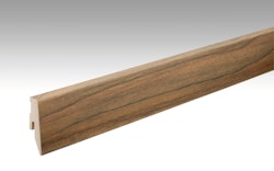 MEISTER Fußleiste Profil 3 PK Nussbaum 211 für Laminatböden - 2380 x 60 x 20 mm