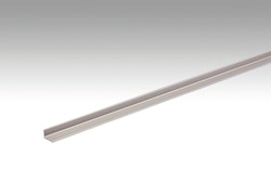 MEISTER Abschlussprofil Typ 300 SK (selbstklebend) Edelstahl-Oberfläche 340 - 2700 mm