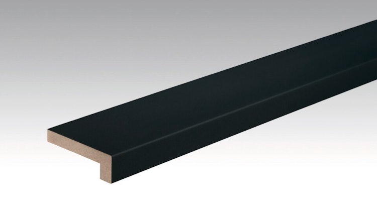 MEISTER Folien-ummantelte Profile Winkelabdeckleiste XL 2380 x 22 x 70 mm 02277 Schwarz DF