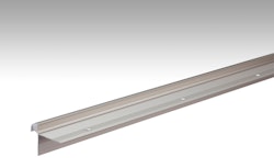 MEISTER Treppenkantenprofil Typ 11 (10 bis 11 mm)  Edelstahl-Oberfläche 340 - 2700 mm
