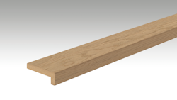 MEISTER Echtholzfurnier-ummantelte Profile Winkelabdeckleiste 2380 x 22 x 60 mm 20144 Eiche pure