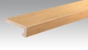 Vorschaubild MEISTER Treppenkante Parkett U-Profil 2150 x 13 mm 9001 Eiche lebhaft ultramattlackiert