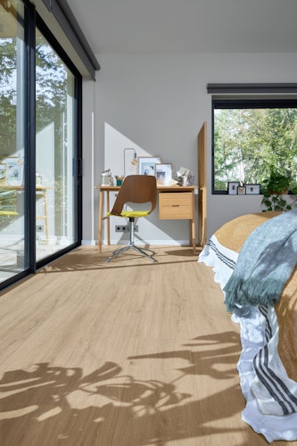 MEISTER Designboden MeisterDesign. flex DD 400 1290 x 216 x 5 mm 7122 Felseneiche sand Porensynchron-Struktur