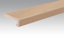 Vorschaubild MEISTER Treppenkante Parkett U-Profil 2150 x 13 mm 9004 Eiche authentic pure ultramattlackiert