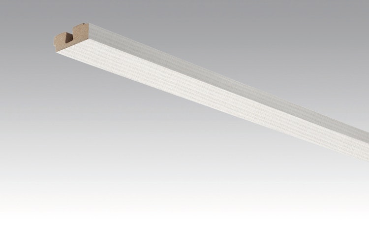 MEISTER Vierkant-Deckenabschlussleiste 15/40 mm  Edelstahl DF 063 - 2380 mm