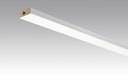 Vorschaubild MEISTER Vierkant-Deckenabschlussleiste 15/40 mm  Uni weiß glänzend DF 324 - 2380 mm