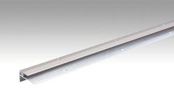 MEISTER Treppenkantenprofil Typ 203 Edelstahl-Oberfläche 340 - 3000 mm