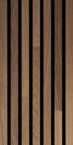 MEISTER Akustikpaneele Acoustic Sense WOOD 2600 x 330 x 13 mm 04312 Eiche braun gebürstet mattlackiert