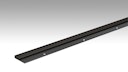 Vorschaubild MEISTER Abschlussprofil Typ 101 (2,5 bis 7 mm) Schwarz eloxiert 2510 - 2700 mm