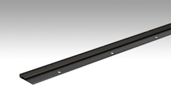 MEISTER Abschlussprofil Typ 101 (2,5 bis 7 mm) Schwarz eloxiert 2510 - 2700 mm