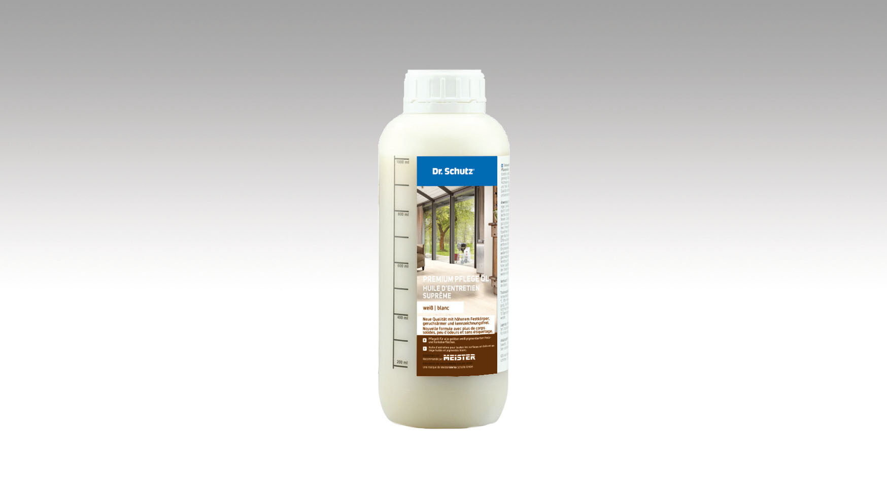 MEISTER  Dr. Schutz-Premium-Pflegeöl weiß 1000 ml