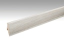 Vorschaubild RESTPOSTEN SALE MEISTER Fußleiste Profil 3 PK White Life 6390 für Laminatböden - 2380 x 60 x 20 mm