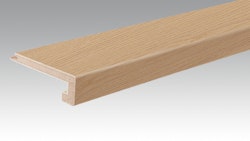 MEISTER Treppenkante Parkett U-Profil 2150 x 13 mm 9010 Eiche authentic creme ultramattlackiert