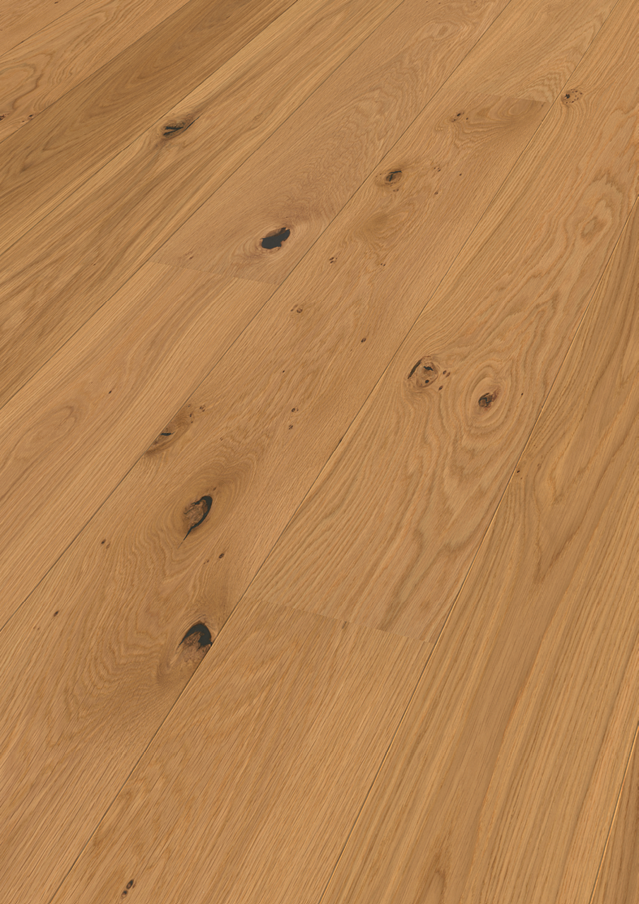 MEISTER Parkettboden MeisterParkett. longlife Landhausdiele XL 4V Eiche lebhaft gebürstet 20006 ultramattlackiert