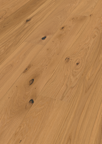 HANDMUSTER MEISTER Parkettboden MeisterParkett. longlife Landhausdiele XL 4V Eiche lebhaft gebürstet 20006 ultramattlackiert