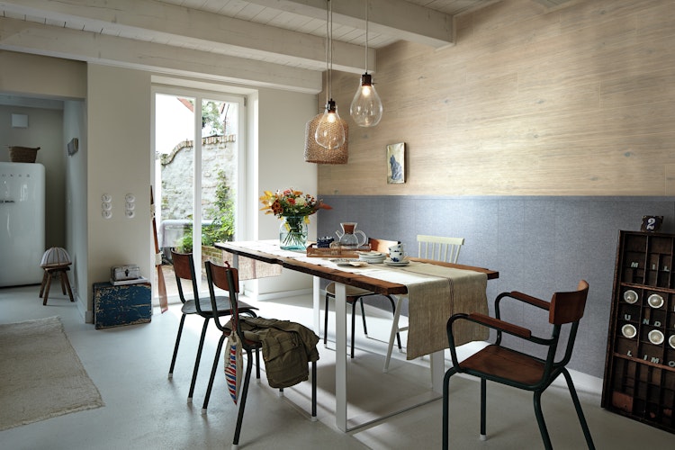 MEISTER Systempaneele MeisterPaneele. craft SP 400 1090 x 210 x 7,5 mm 20130 Eiche authentic weiß Vintage-Struktur