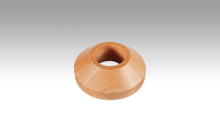MEISTER  MEISTER-Heizkörper-Rosetten 22 mm Echtholz massiv / Buche 019
