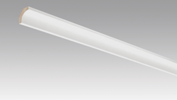MEISTER Meistercell-ummantelte Profile Hohlkehlleiste 2380 x 22 x 22 mm 20097 White pearl