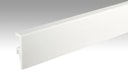 Vorschaubild MEISTER Fussleiste Profil 20 PK Aqua  Uni weiß glänzend DF 324 - 2380 mm