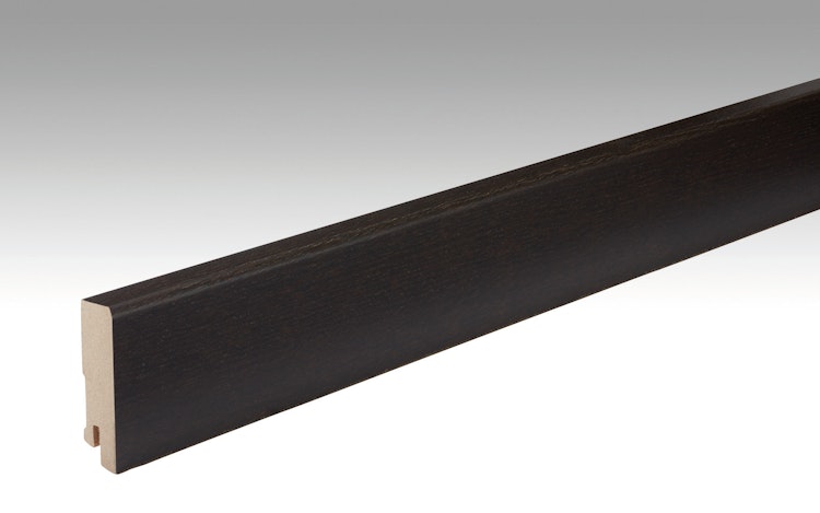MEISTER Fussleiste Profil 15 MK EH Eiche schwarzbraun 1009 - 2380 mm