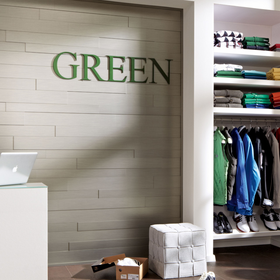 HANDMUSTER MeisterWerke Systempaneele NOVA SP 300 Edelstahl-Metallic 4079-Nachbildung