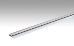 MEISTER Abschlussprofil Typ 101 Edelstahl-Oberfläche 340 - 1000 mm