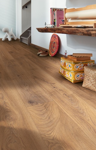 MEISTER Laminatboden MeisterDesign. laminate LD 150 1288 x 198 x 8 mm 07013 Eiche Hazelbrook Porensynchron-Struktur